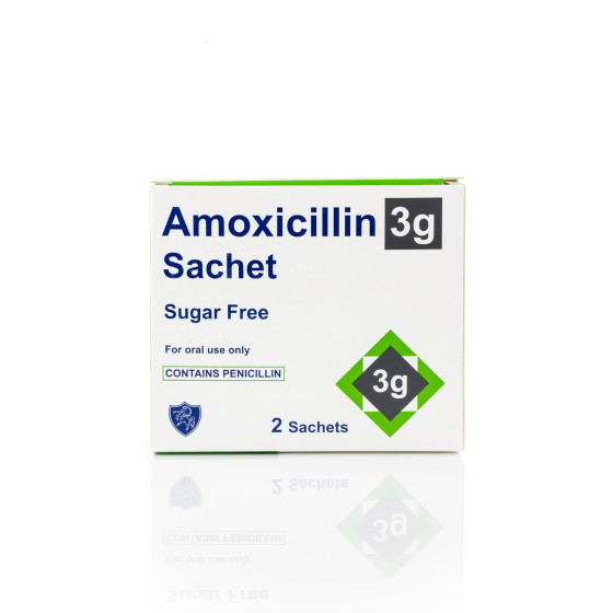 KENT PHARMACEUTICALS - Amoxicillin Sachets: Sugar Free - 3g (2)