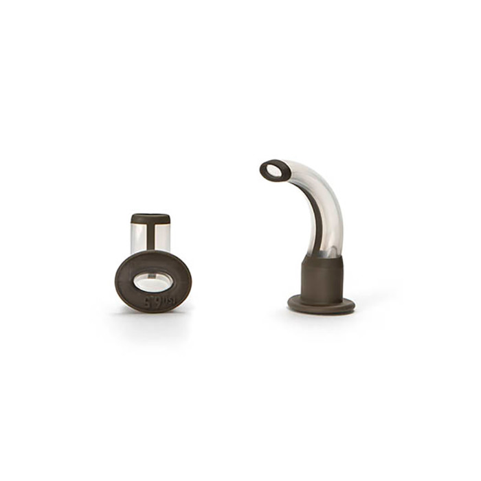One-Piece Guedel Airway - ISO 6.5 - Size 1 (Brown)