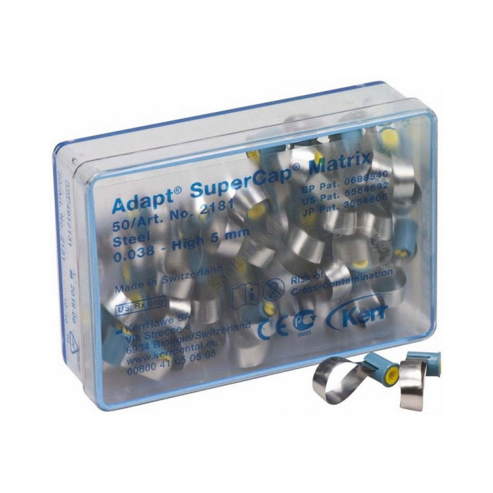 Adapt SuperCap Matrices: Steel - 0.038 - 6.3mm (50)