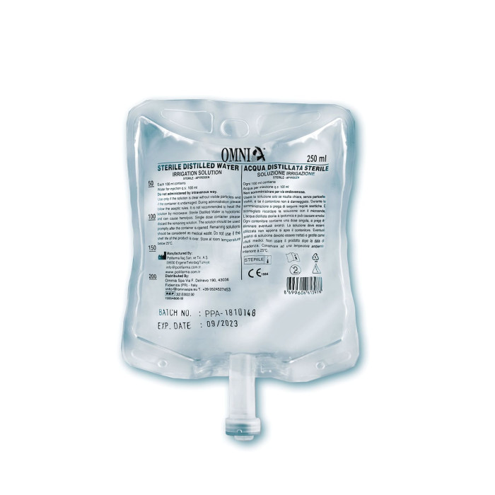 Omnia 0.9% Saline Solution - 250ml (20)