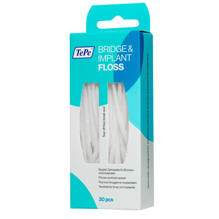 TePe Bridge & Implant Floss (30)