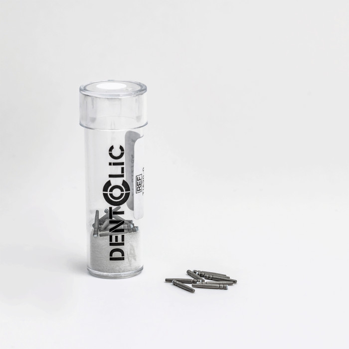 Itena Dentoclic Titanium Posts: 1.2mm Diameter - 11.5mm White (20)
