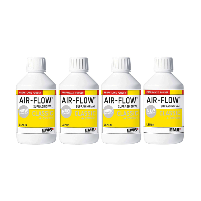 EMS Air-Flow Classic Comfort Powder - Lemon - 4 x 300g