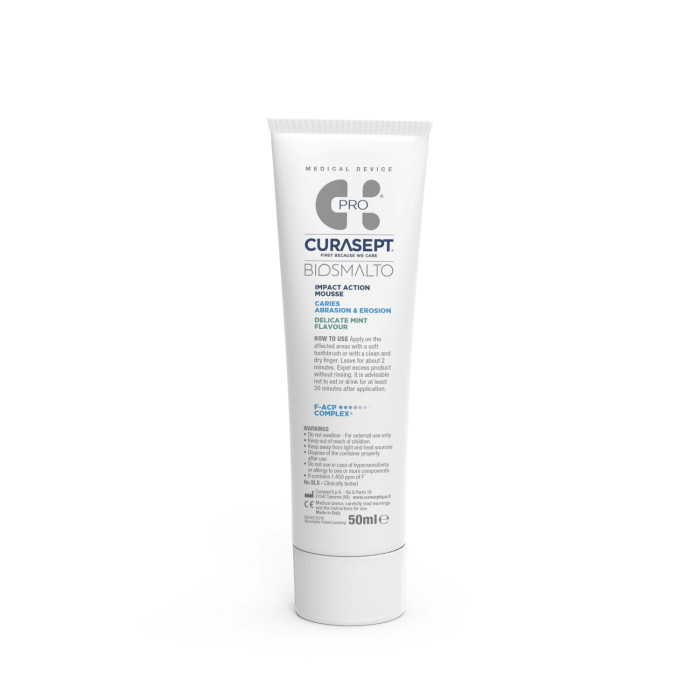 Curasept Biosmalto Action Mousse - 50ml - Delicate Mint