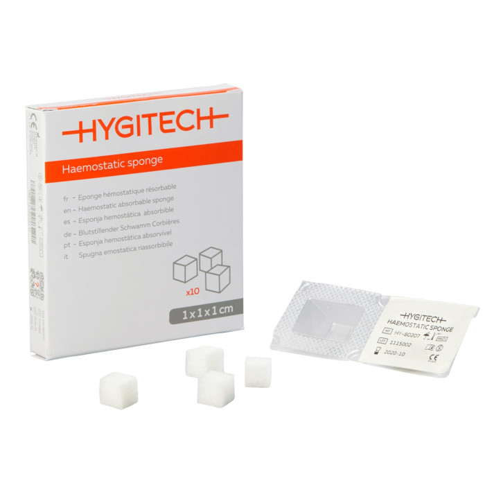 Hygitech Sterile Haemostatic Sponges (10) 
