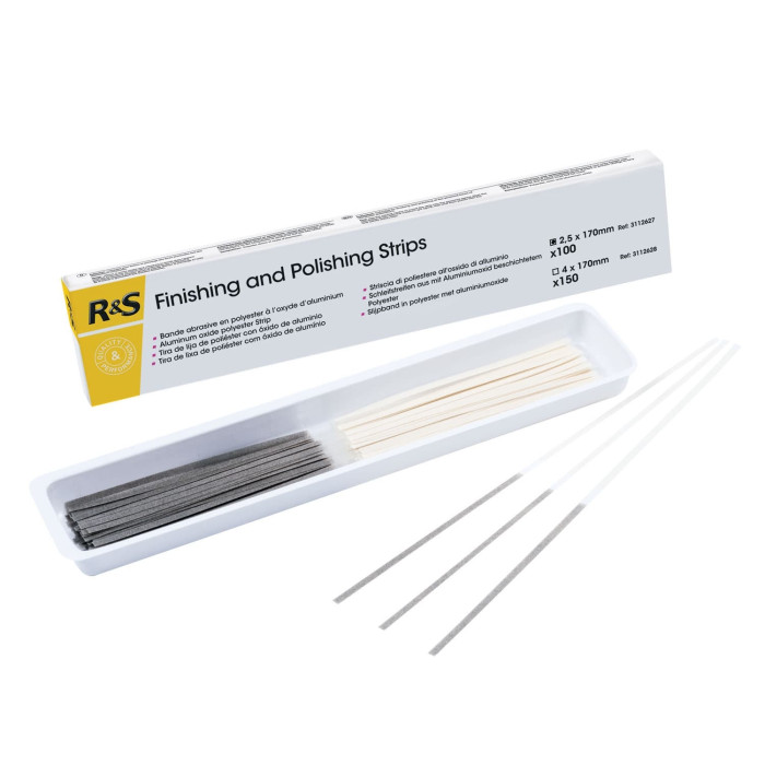 R&S Polishing Strips: Medium - 2.5mm (100)