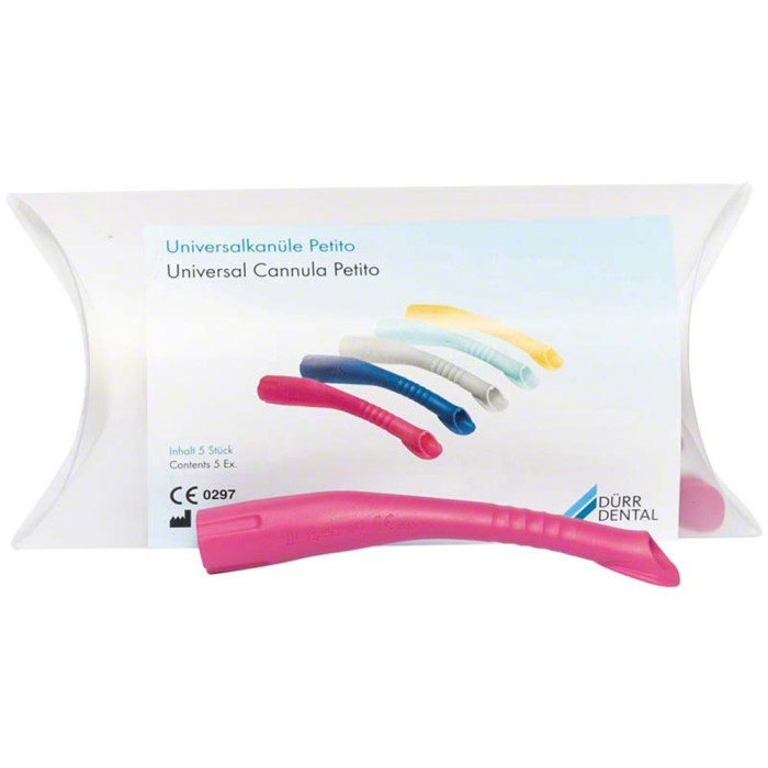Durr Universal Cannula Petito: 16mm - Pink (5)