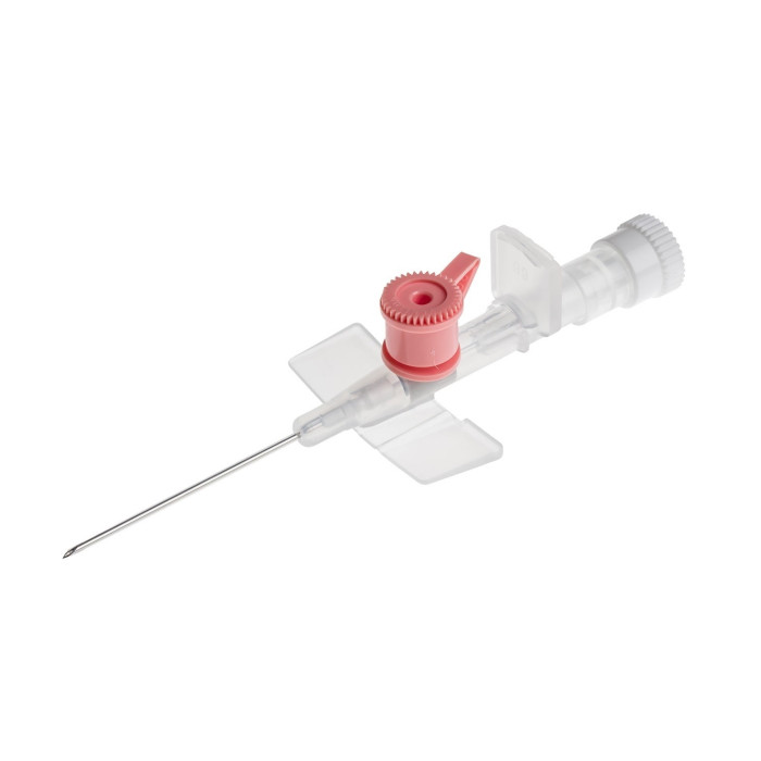 BD Venflon Peripheral IV Catheter Ported 20g - 32mm Winged – Pink 