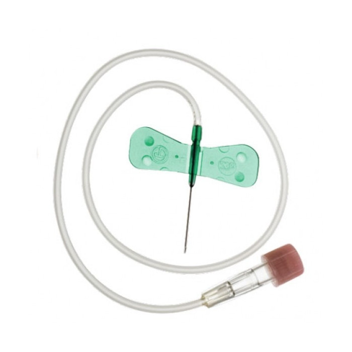 Terumo Surflo Winged Infusion Set 21g - Continuous Use with 30cm Tubing (Green)