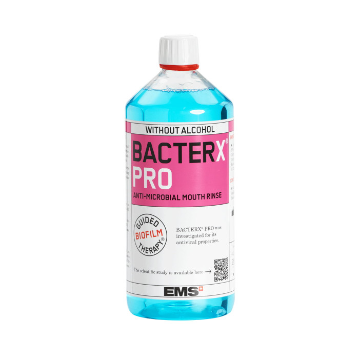 EMS BacterX Pro Mouth Rinse - 4 x 1 Litres