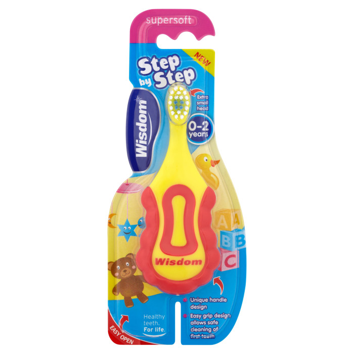 Wisdom Step-by-Step Toothbrush - 0-2 years (1)