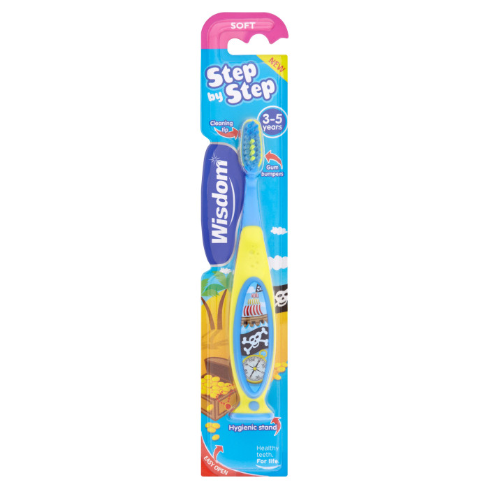 Wisdom Step-by-Step Toothbrush - 3-5 years (1)
