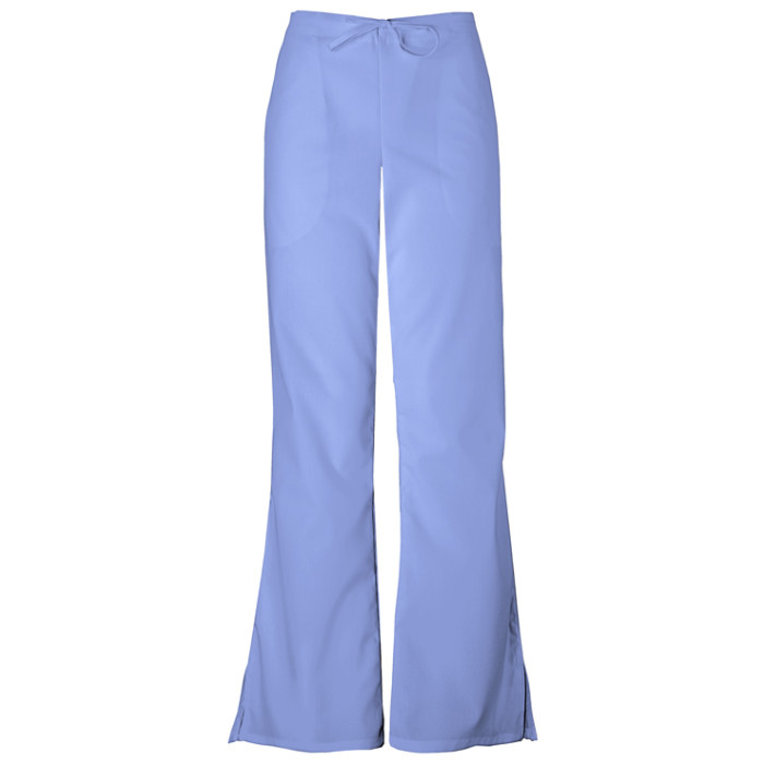 Cherokee 4101 Flare Leg Scrub Trousers: Ciel - XL - Regular Leg