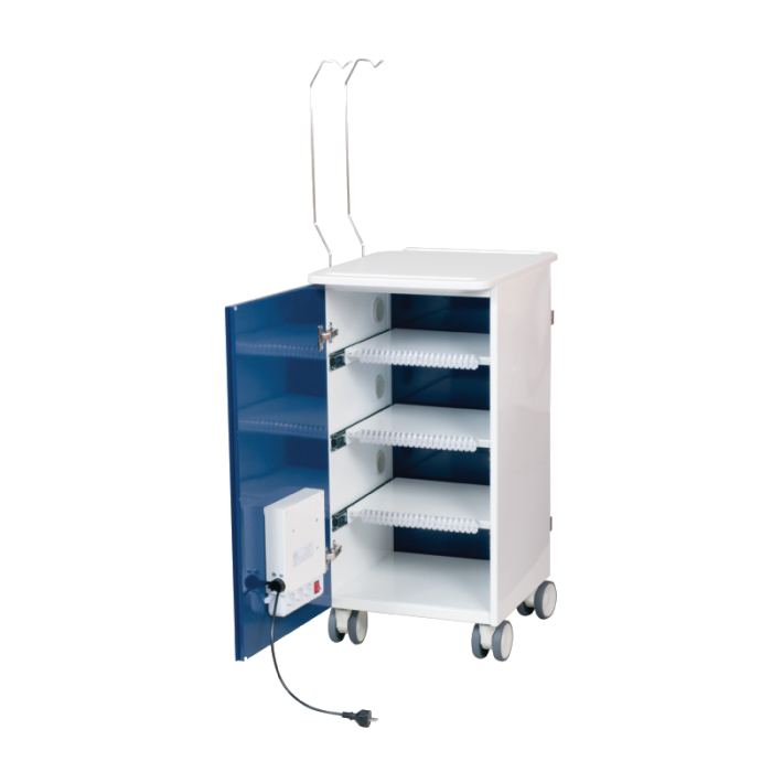 Hygitech Surgical Cart - White & Blue
