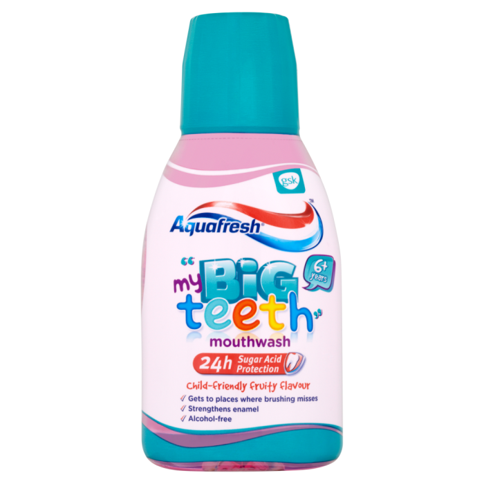 Aquafresh My Big Teeth Mouthwash Fruity Flavour (300ml)
