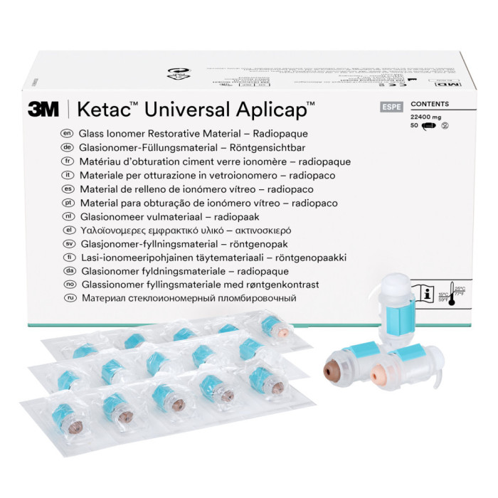 Ketac Universal: Aplicap Assorted - White - A2 - A3 (50)