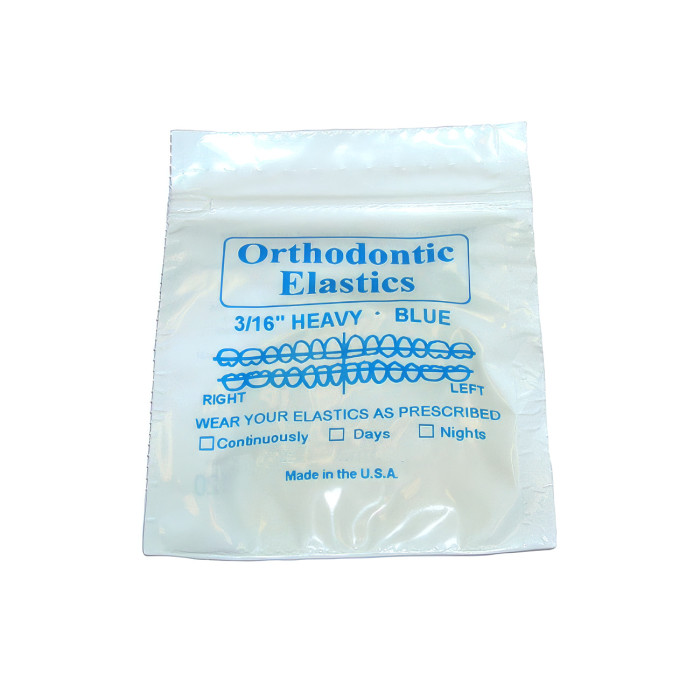 G&H Non-Latex Elastics: Heavy 6.5oz - 3/16" (4.77mm) 100 x 100
