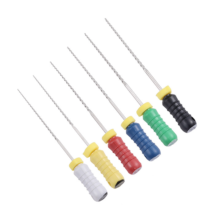 Access Dental H Files: 21mm - ISO 15-40 Assorted (6)