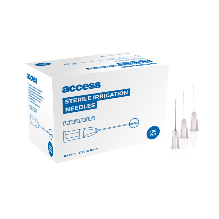 Access Side Vent Endodontic Needles: 27G - 32mm (100)