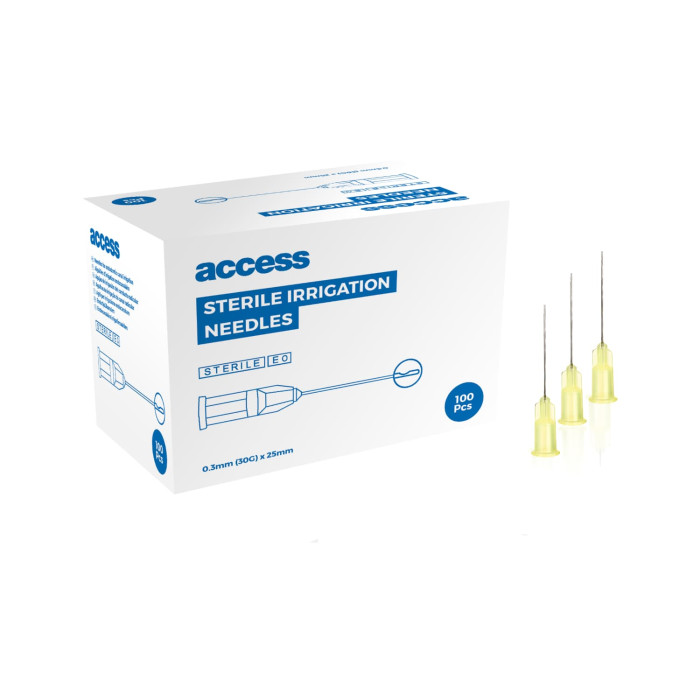 Access Side Vent Endodontic Needles: 30G - 25mm (100)