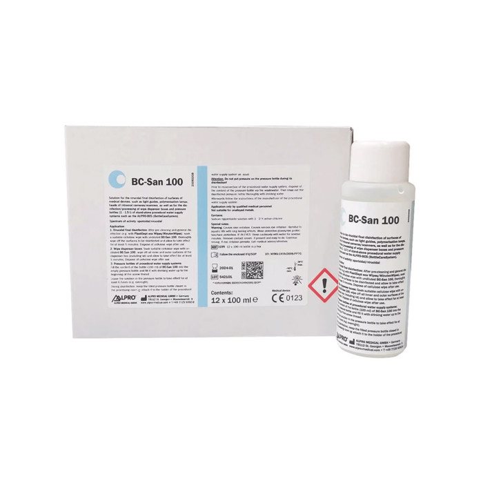 Alpro BC-SAN-100 Disinfectant/Cleaner - 12 x 100ml