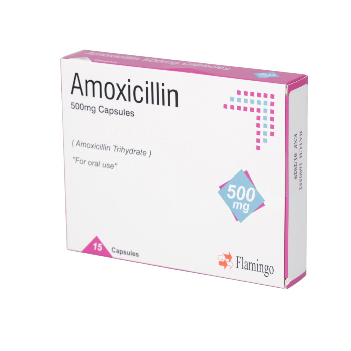 Amoxicillin Capsules: 500mg (15)