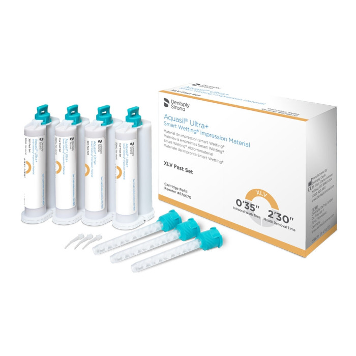 Aquasil Ultra+ XLV Fast Set - 4 x 50ml
