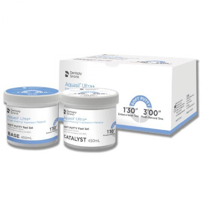 Aquasil Ultra+ Putty Soft Fast Set - 2 x 450ml