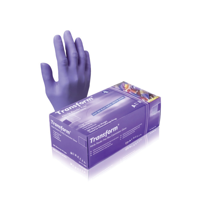 Aurelia® Transform™ Powder Free Nitrile Gloves - L (200)
