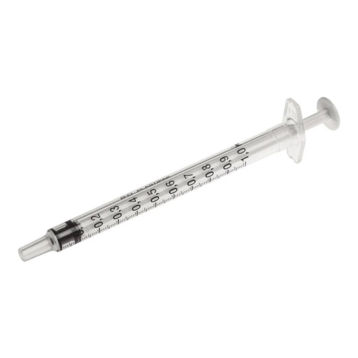 BD Plastipak Luer Slip Syringe 1ml (120)