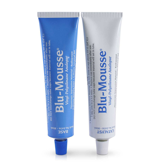 Blu-Mousse Impression Paste Tubes