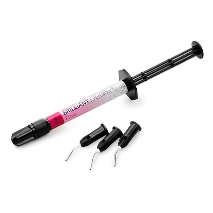 BRILLIANT EverGlow Flow: 1 x 2g Syringe - Shade Opaque A2 (OA2)