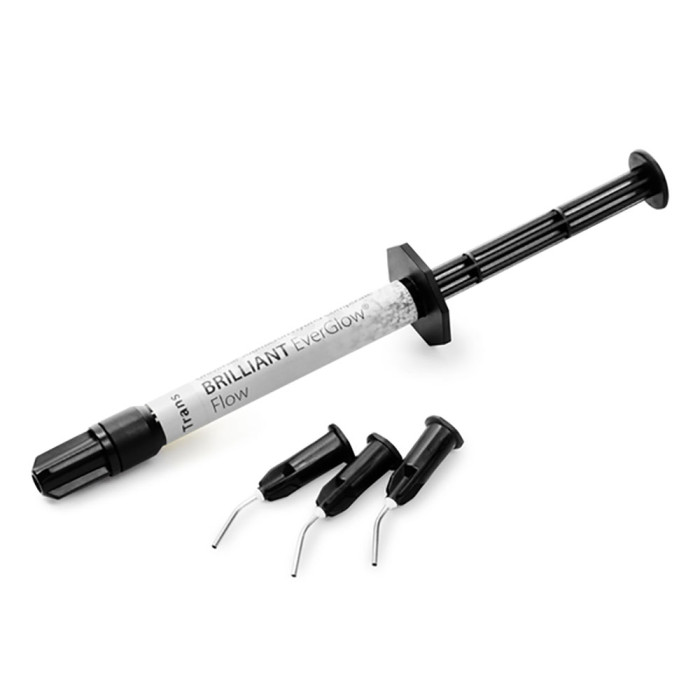 BRILLIANT EverGlow Flow: 1 x 2g Syringe - Shade Translucent (Trans)