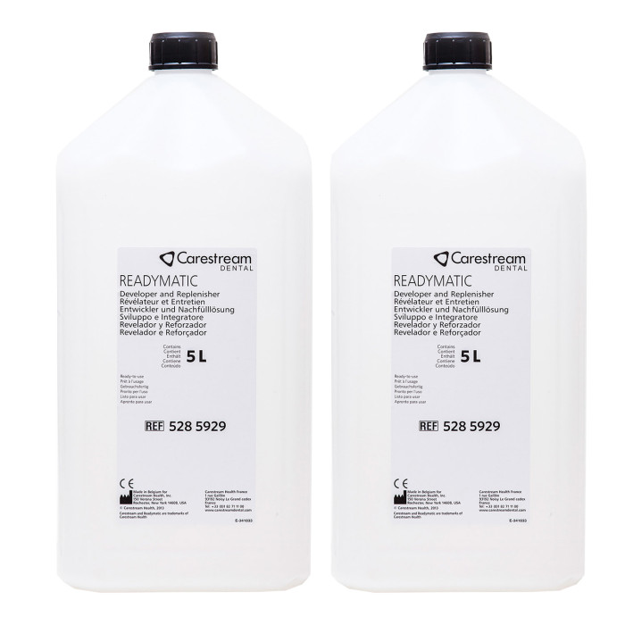 Carestream Readymatic Developer & Replenisher - 2 x 5 Litres