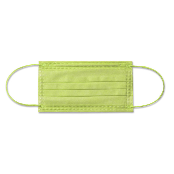 Clinix Earloop Type IIR Medical Face Masks: Lime (50)