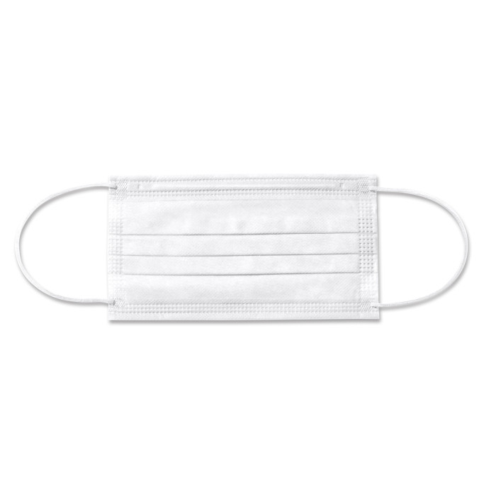 Clinix Earloop Type IIR Medical Face Masks: White (50)