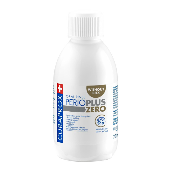 Curaprox Perio Plus Zero Mouthwash 0.00% - 200ml
