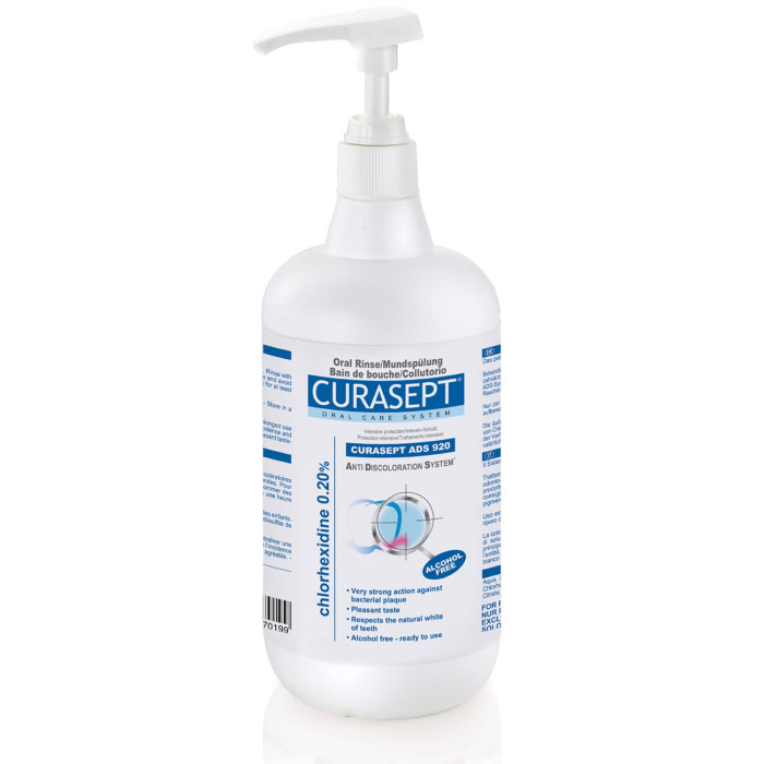 Curasept ADS Professional Mouthwash: General 920 - 0.20% (4 x 900ml)
