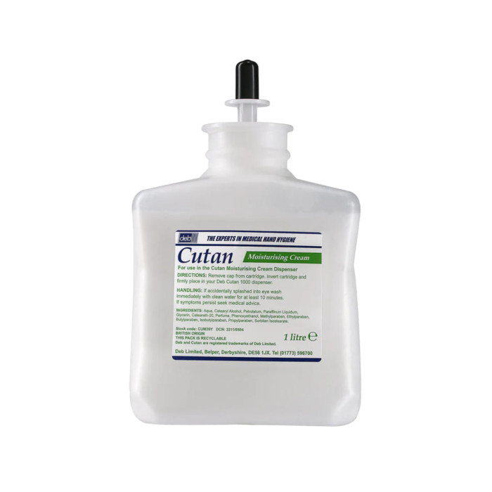 Cutan Moisturising Hand Cream - 1 Litre
