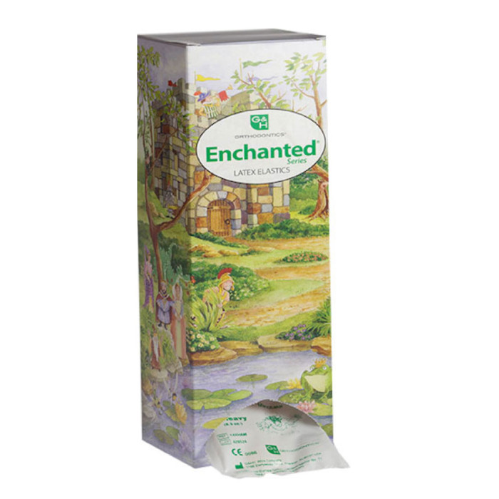 Enchanted Series Elastics: Medium 4.5oz Latex 1/4" (6.35mm) 50x100
