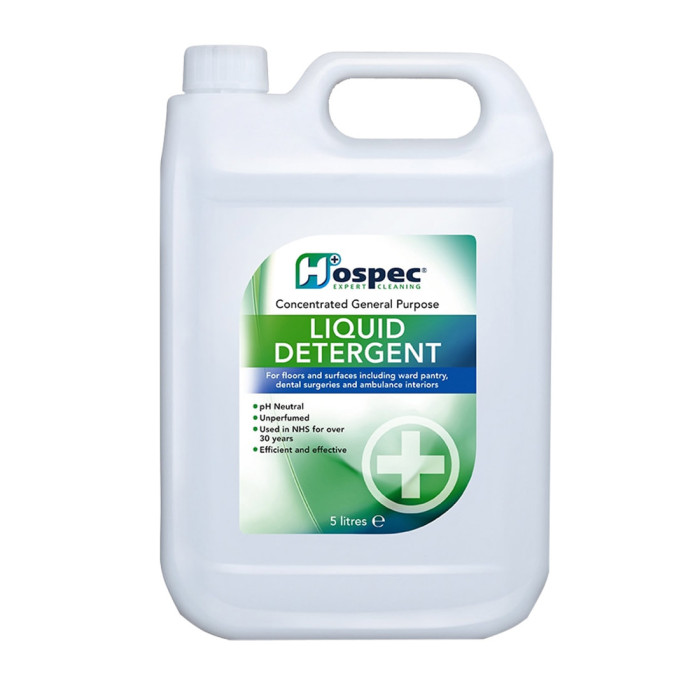 Hospec pH Neutral Liquid Detergent - 5 Litre