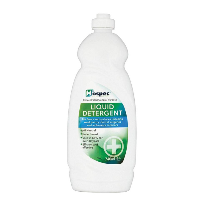 Hospec pH Neutral Liquid Detergent - 740ml