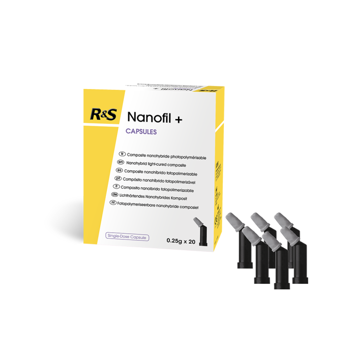 R&S Nanofil+ Composite: 20 x 0.25g Capsules - Shade A2