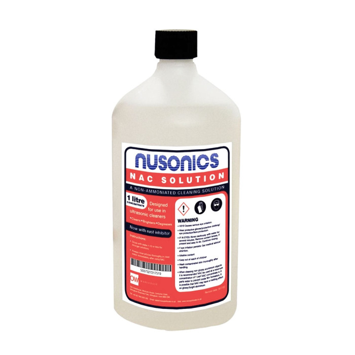 Nusonics NAC Cleaner Solution - 1 Litre