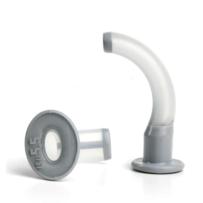 One-Piece Guedel Airway - ISO 5.5 - Size 0 (Grey)