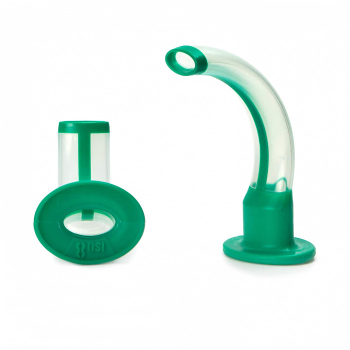 One-Piece Guedel Airway - ISO 8 - Size 2 (Green)