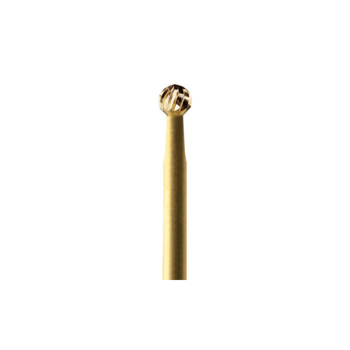 Gold Finishing Burs - Round No.7006 (5)