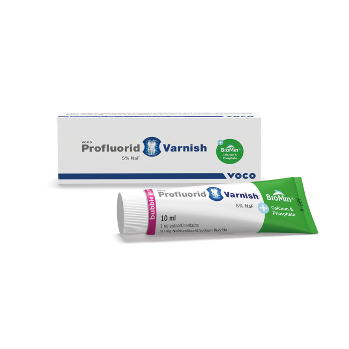 Profluorid Varnish With BioMin: 10ml Tube - Bubble Gum
