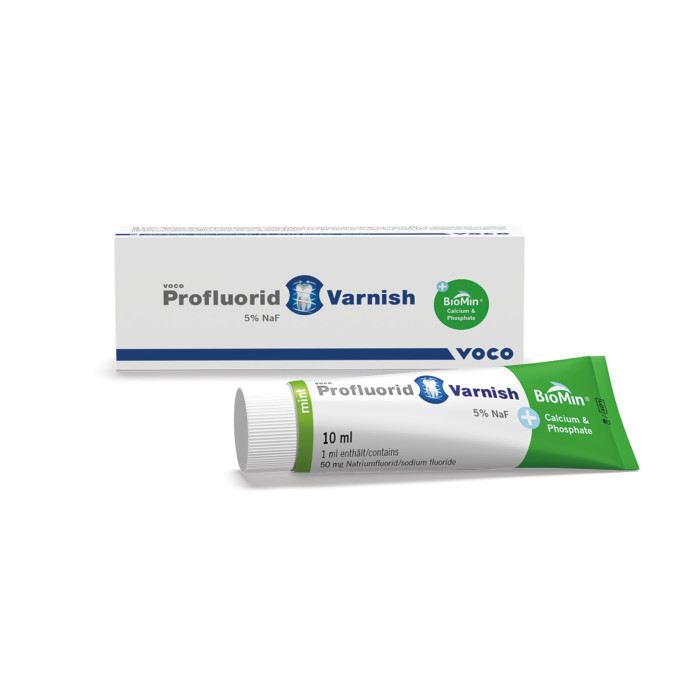 Profluorid Varnish With BioMin: 10ml Tube - Mint