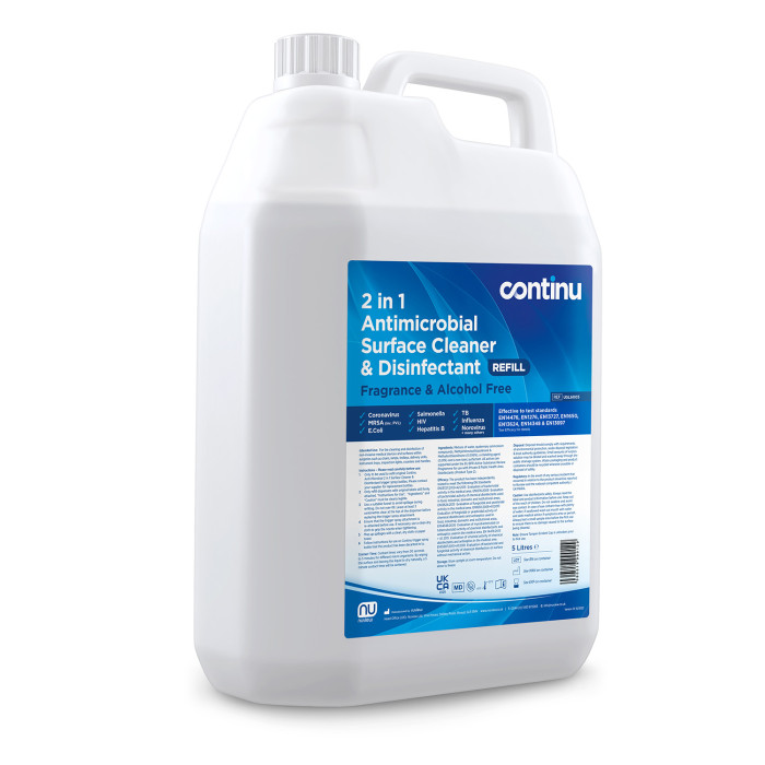 Continu 2 in 1 Surface Cleaner & Disinfectant - 5 Litres